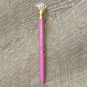 💩 Pink Rosé Gem Pen